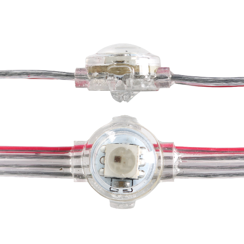 Multicolor 10mm RGB led pixel string digital curtain light